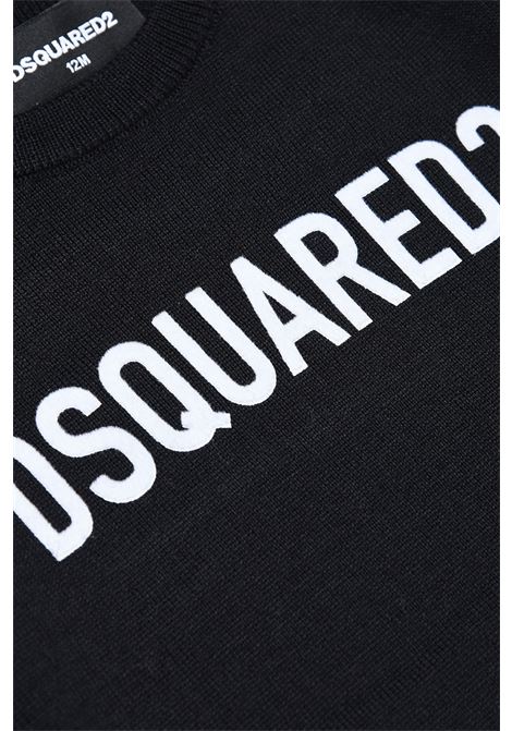 Maglione con logo DSQUARED2 JUNIOR | DQ1791 D003FDQ900